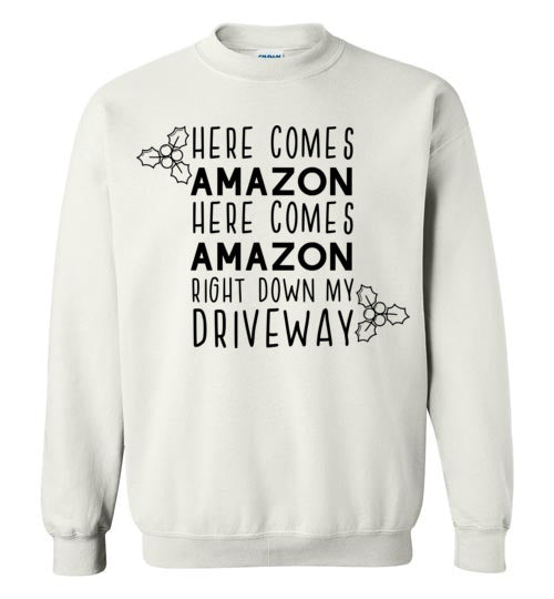 Here Comes Amazon Graphic Crewneck