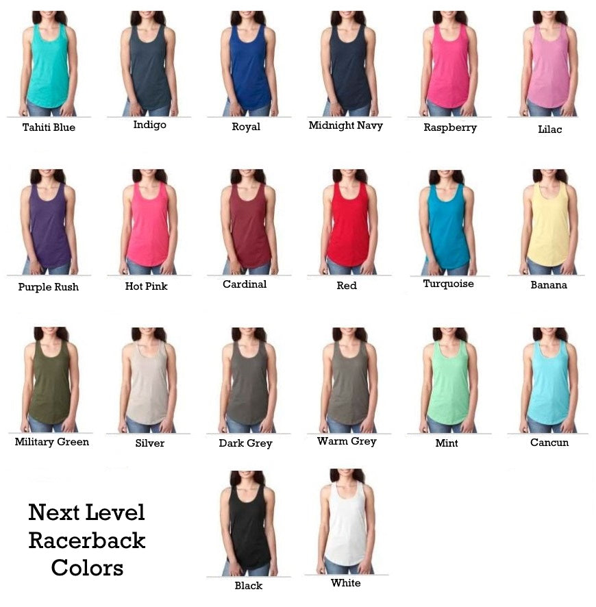 Mostly Peace Racerback Tank