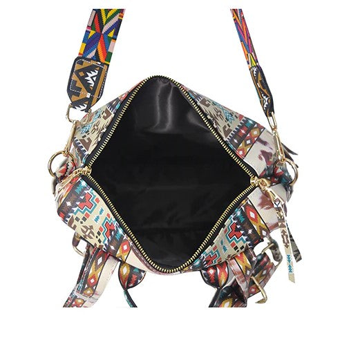 Aztec Tribal Shoulder Backpack