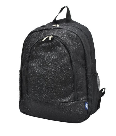 Glitter Canvas School Backpack