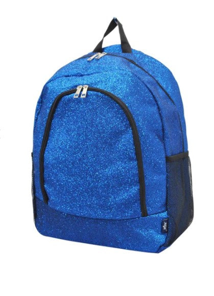 Glitter Canvas School Backpack