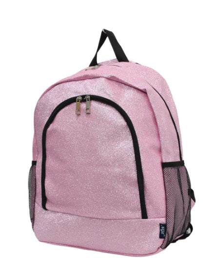 Glitter Canvas School Backpack