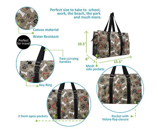 Woof Medium Utility Tote