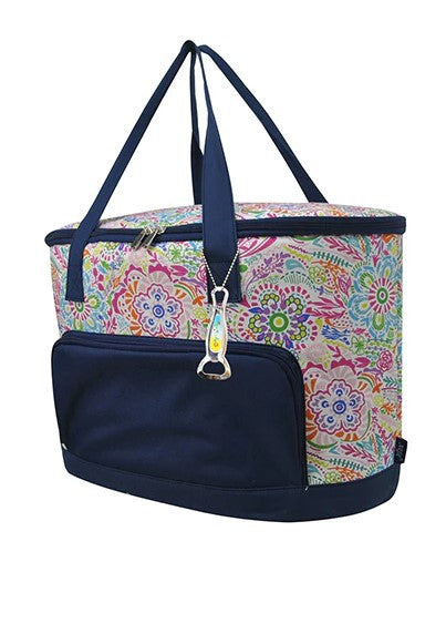 Artsy Floral Large Cooler Tote