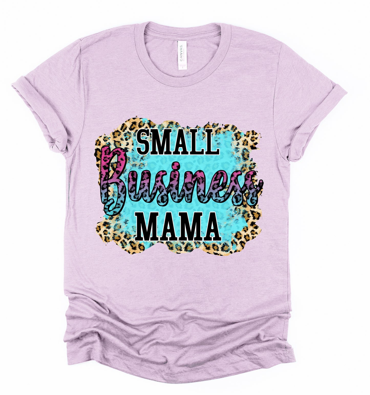 Small Business Mama (Leopard) T-Shirt