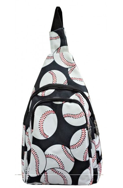 Baseball Sling Backpack