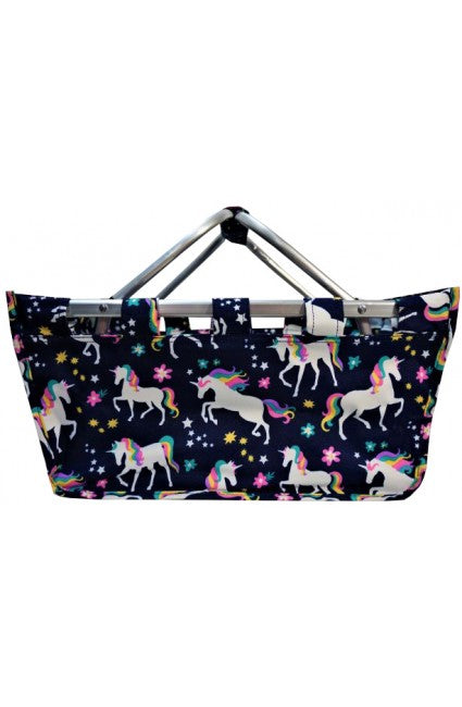 Unicorn Shopping / Picnic Basket