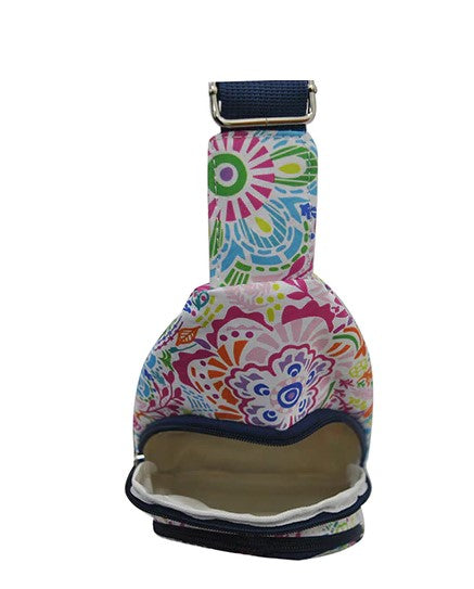 Artsy Floral Sling Backpack