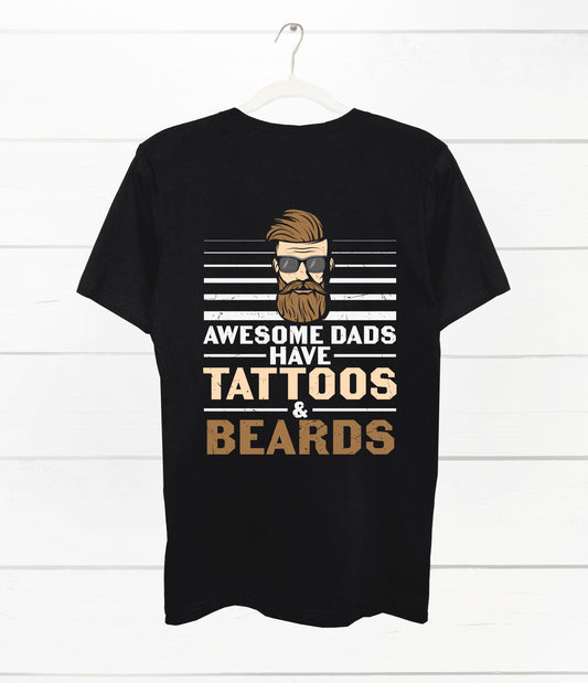 Awesome Dads Graphic Tshirt