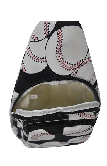 Baseball Sling Backpack