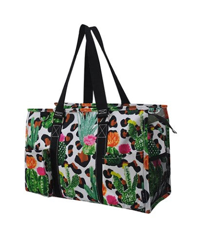 Wild Cactus Medium Utility Tote