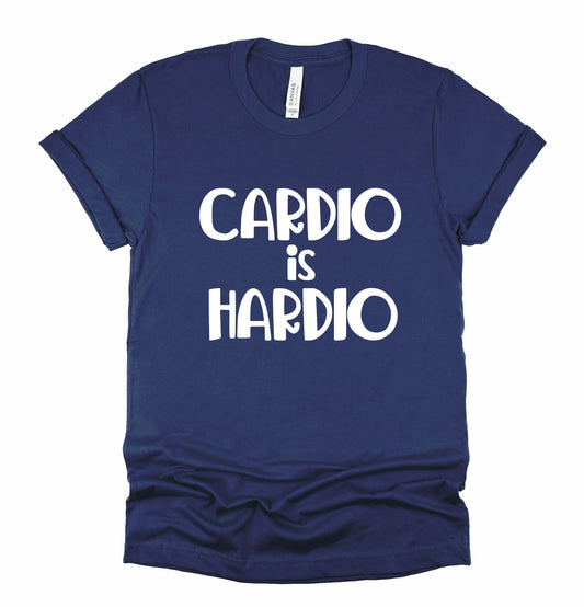 Cardio is Hardio Graphic T-Shirt