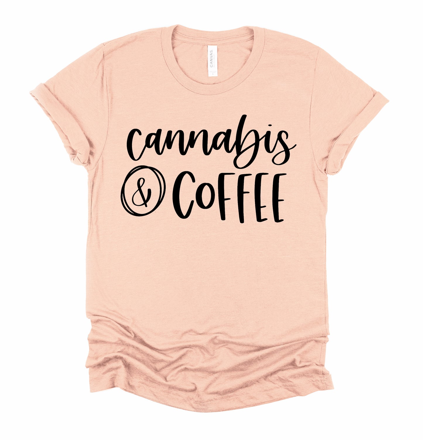 Cannabis & Coffee Graphic Tshirt