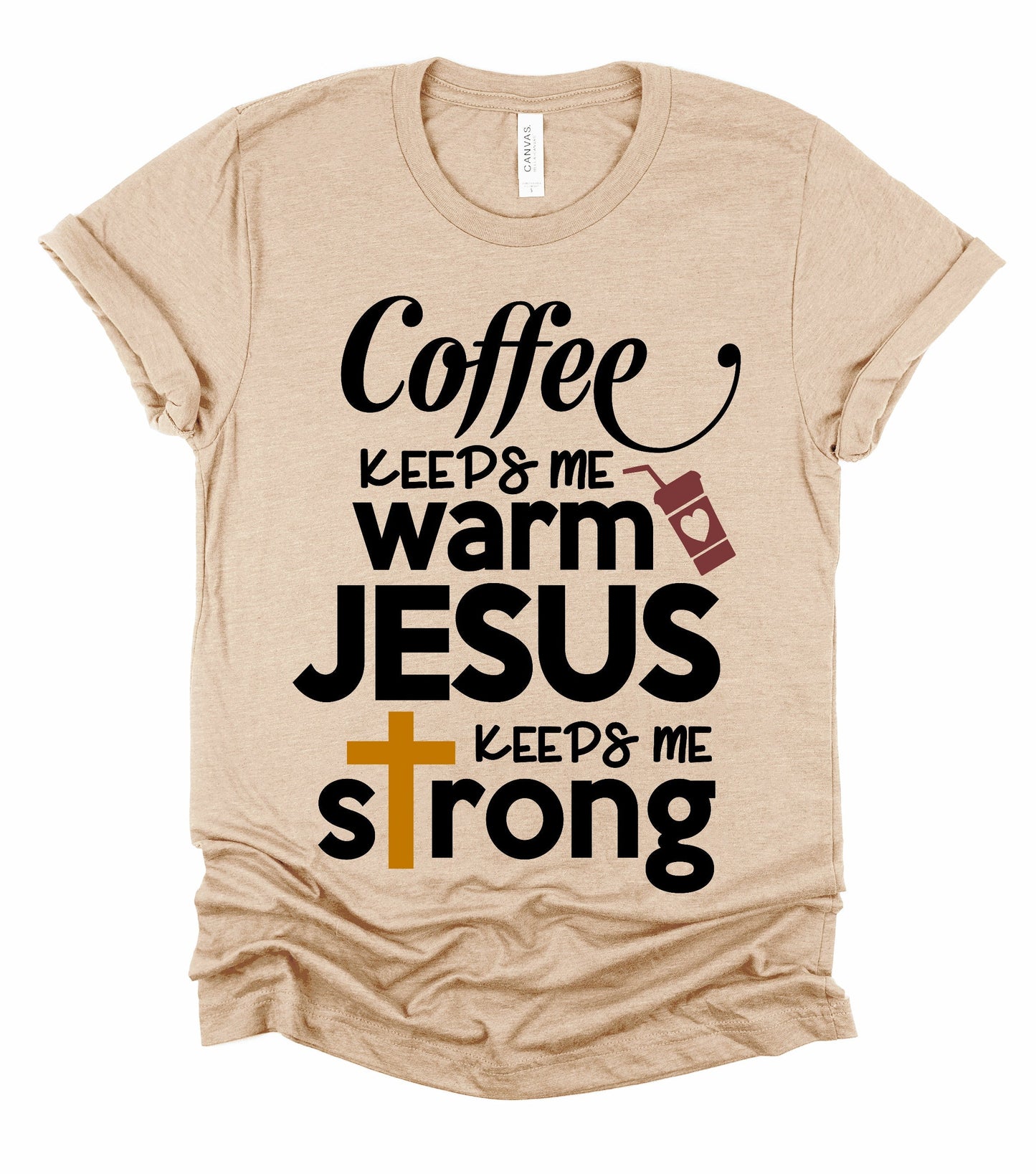 Coffee & Jesus Graphic Tshirt