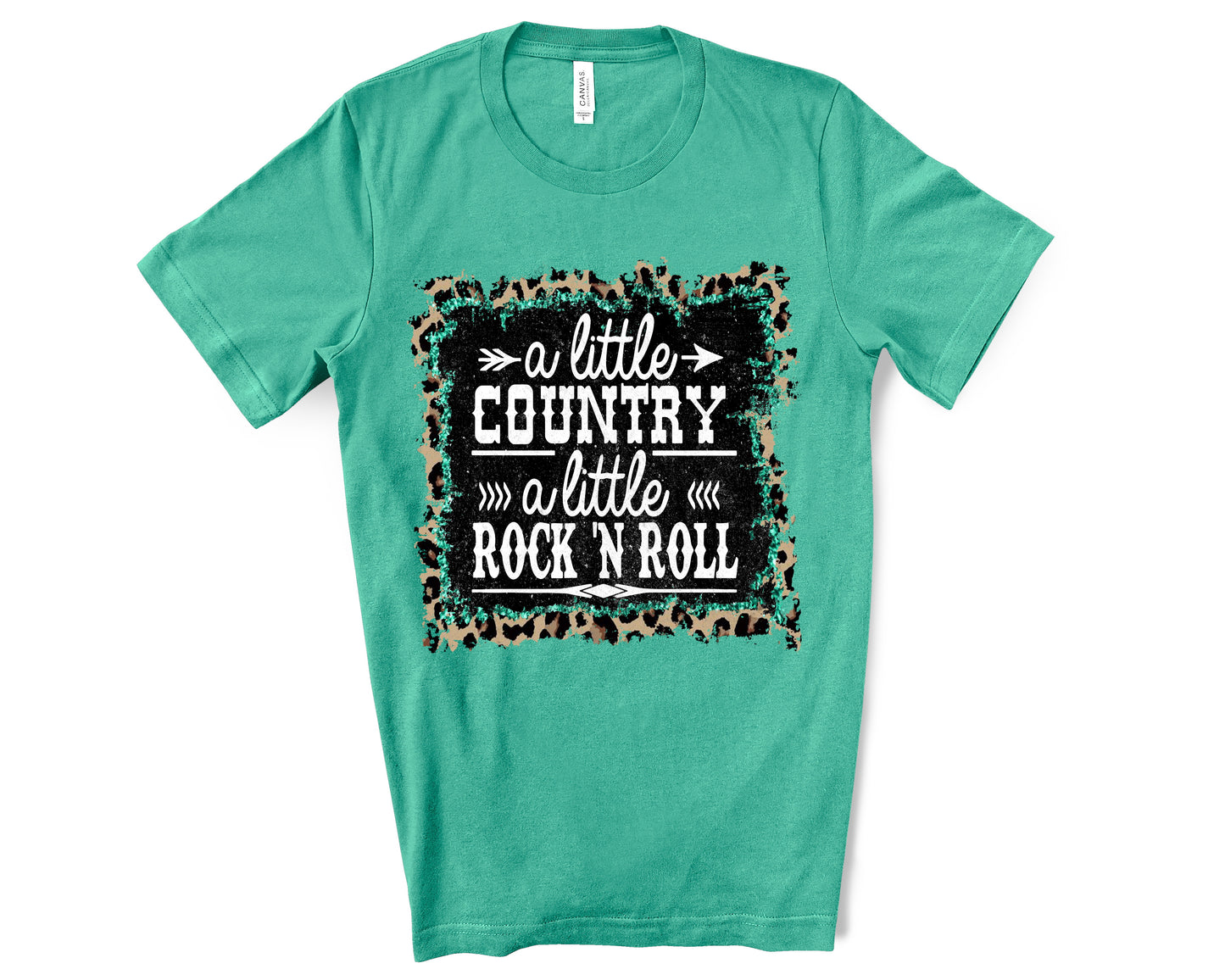 Country Music Rock N Roll Graphic Tshirt