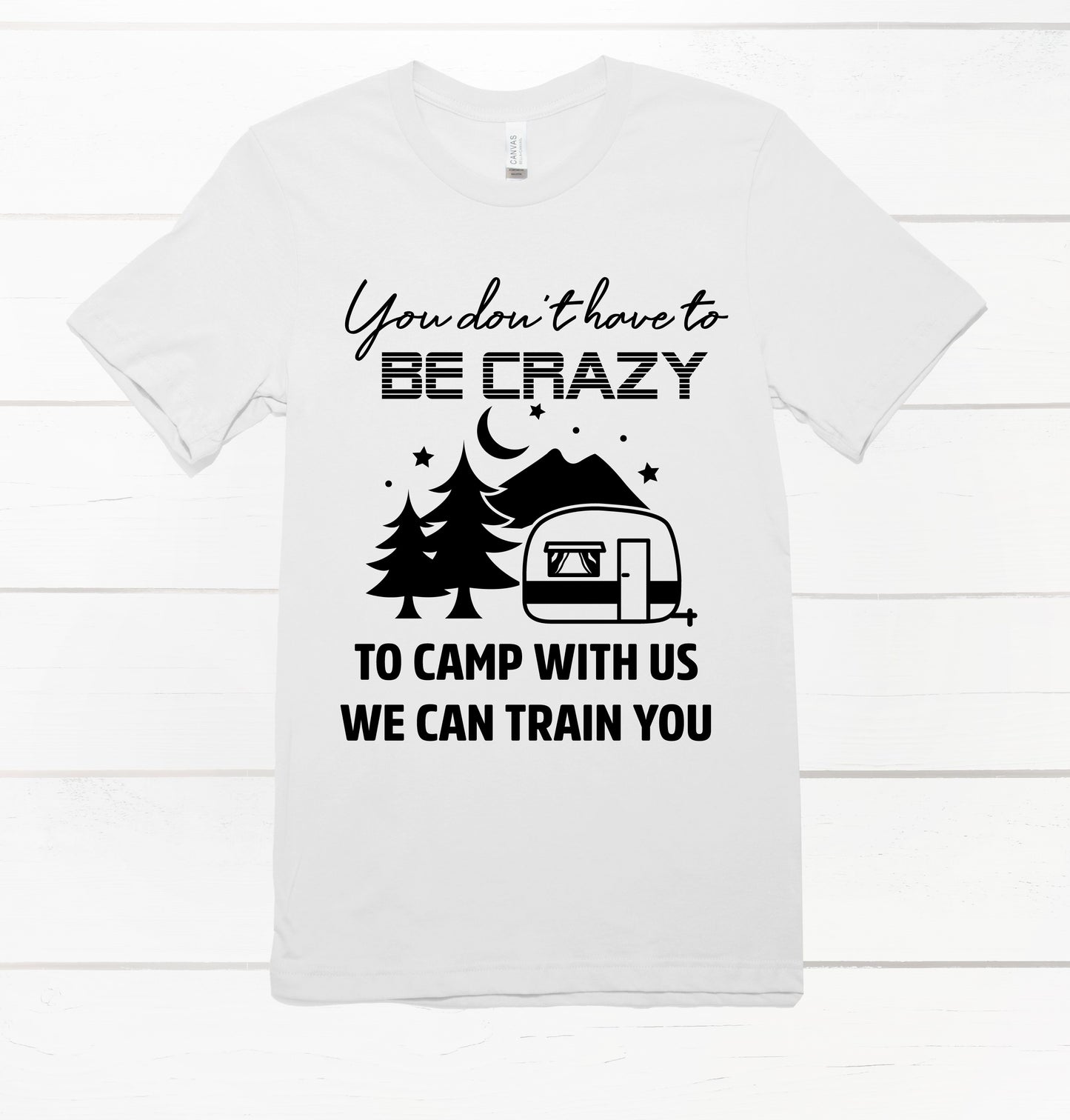 Camp Crazy Graphic Tshirt