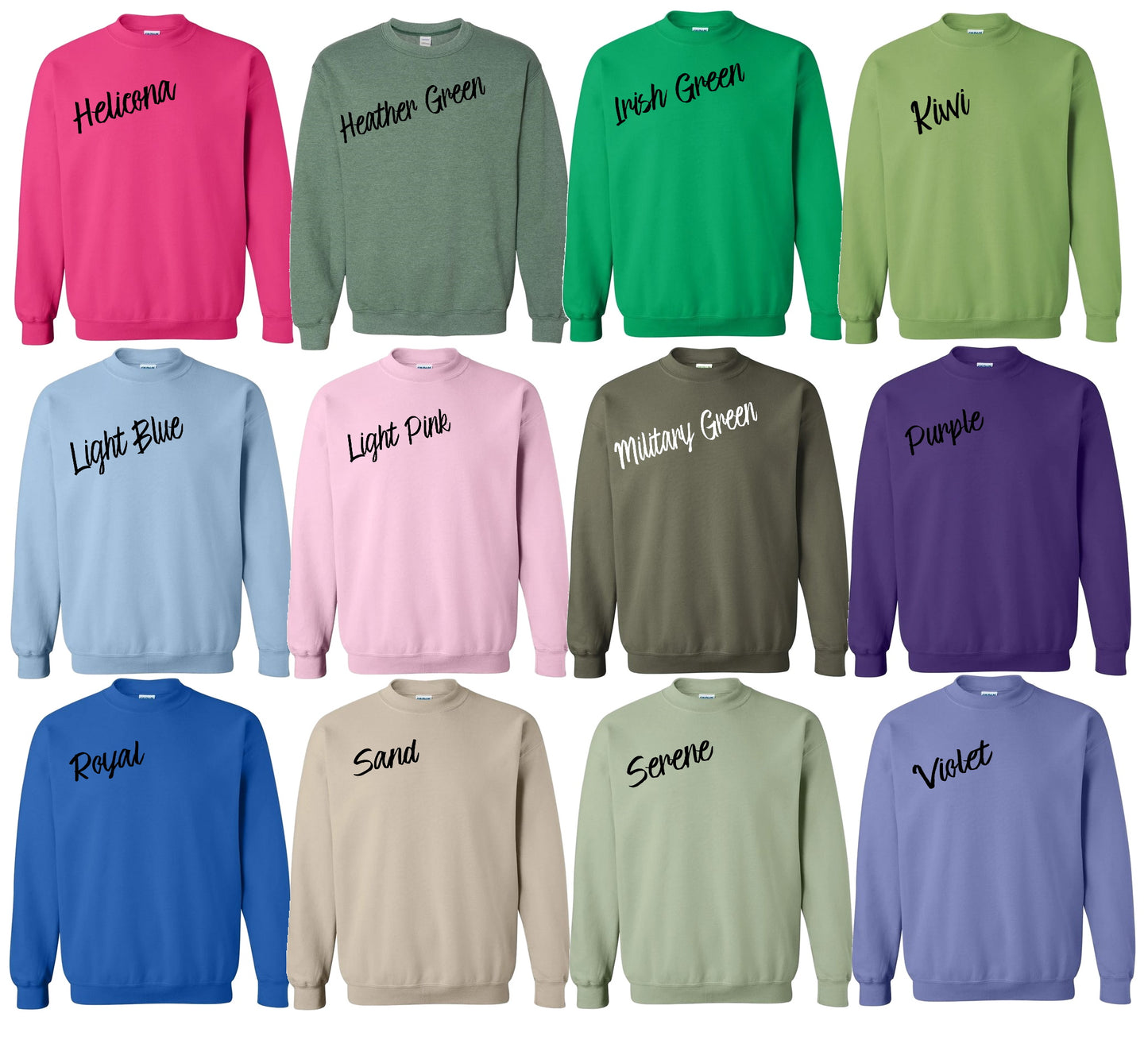 Peace Love Chocolate Crewneck Sweatshirt