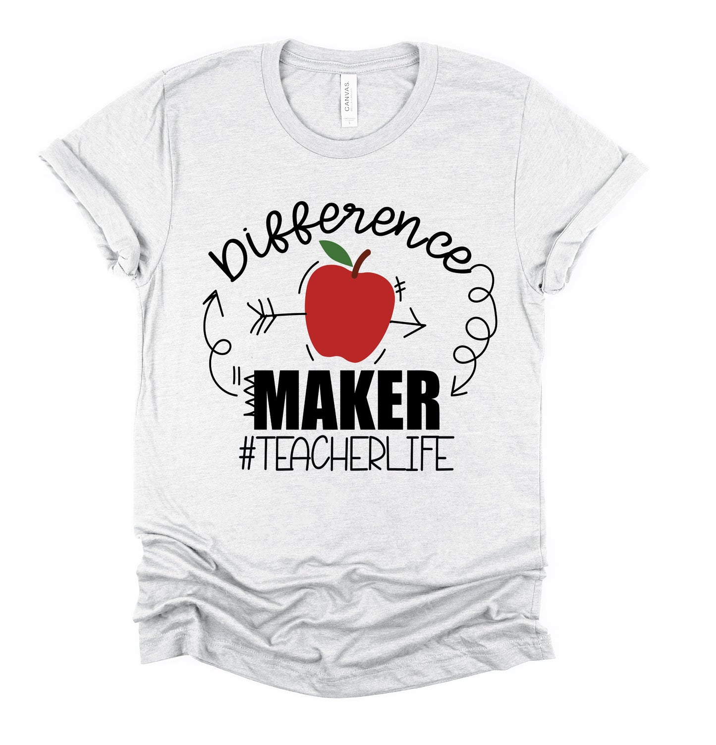 Difference Maker - Teacher Life Unisex Tshirt