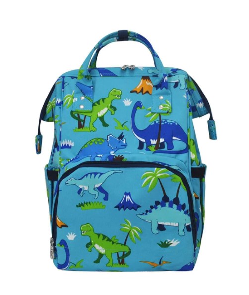 Dino Diaper / Backpack / Travel Bag