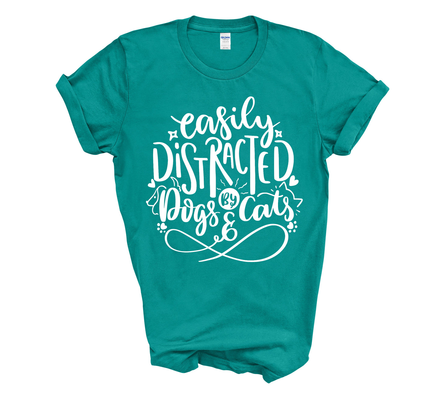 Easily Distracted Unisex Tshirt