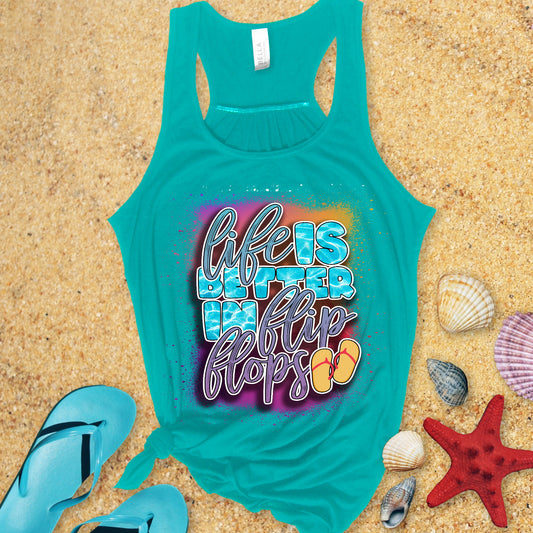 Life is Better in Flip Flops Tank Top