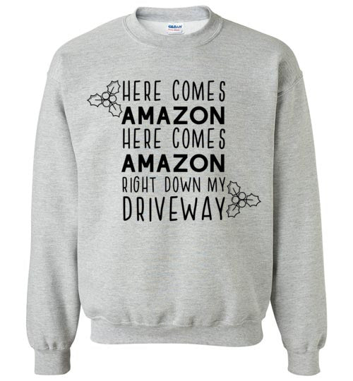 Here Comes Amazon Graphic Crewneck