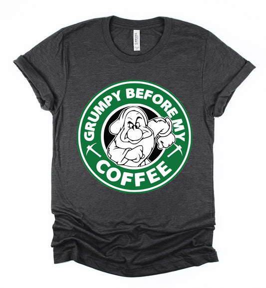 Grumpy Before my Coffee Graphic T-Shirt