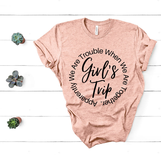 Girls Trip - Circle Graphic T-Shirt