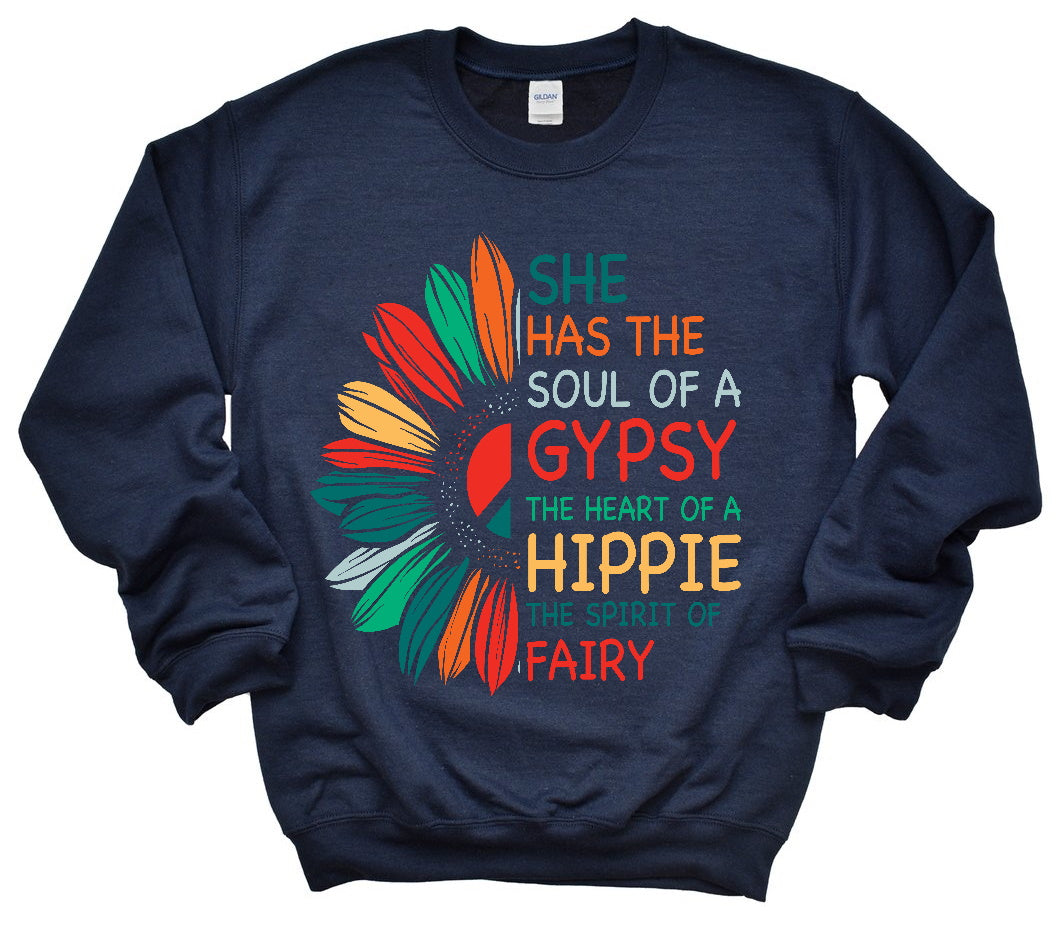 Soul of a Gypsy Unisex Crewneck Sweatshirt