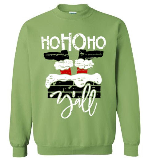 Ho Ho Ho Yall Crewneck Sweatshirt