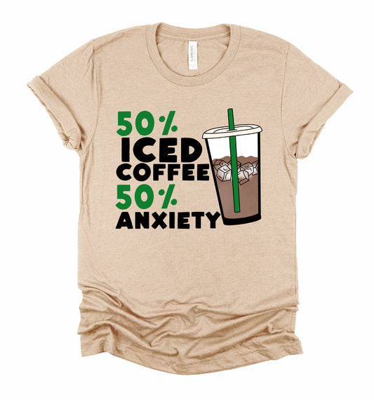 Iced Coffee Graphic Tshirt