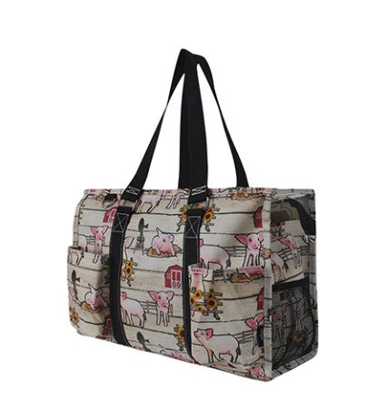 Piggy Farm Medium Utility Tote