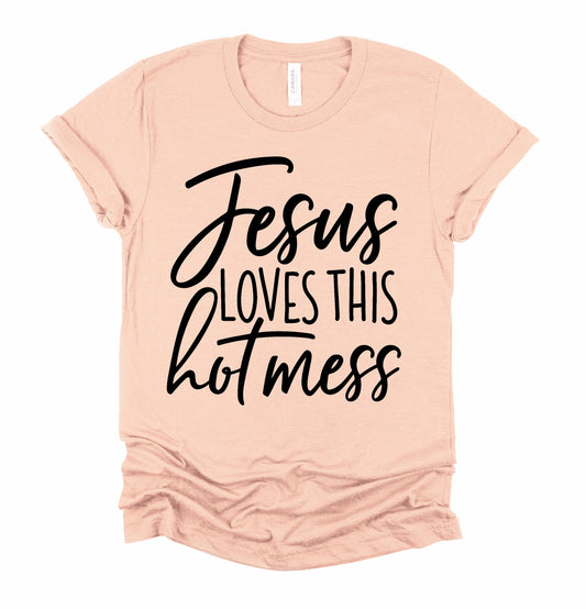 Jesus Loves Graphic Tshirt