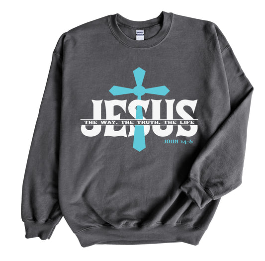 Jesus: the way Unisex Long Sleeve