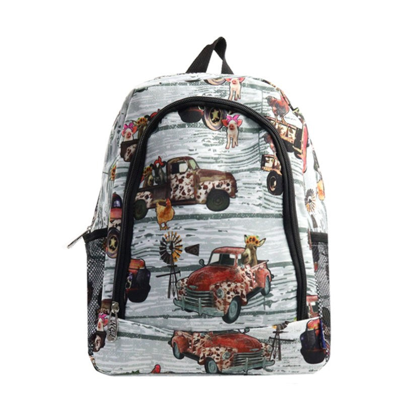 Vintage Country School Size Backpack