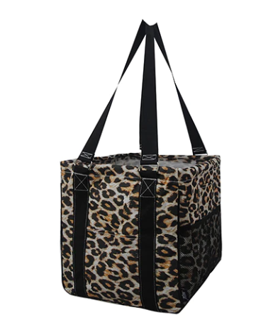 Leopard Mini Carry All Tote