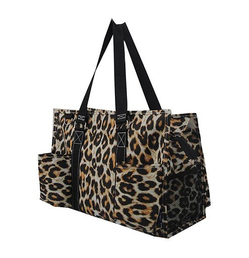 Leopard Medium Utility Tote