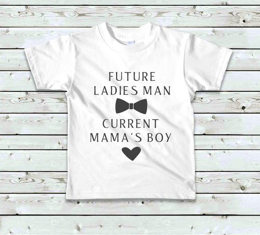 Current Mamas Boy Youth Unisex Tshirt