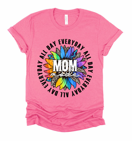 Mom Mode Graphic Tshirt