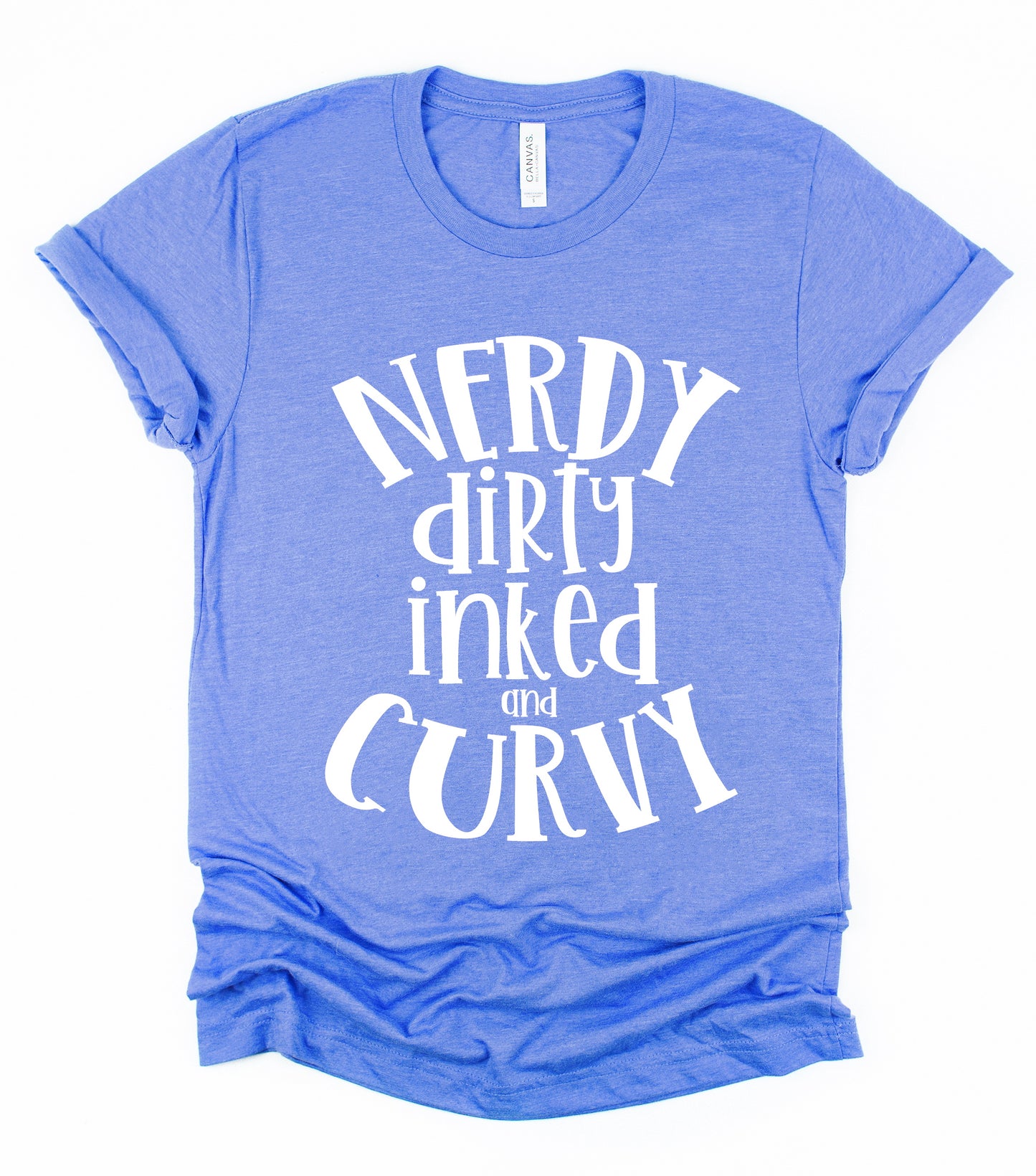 Nerdy Dirty Inked and Curvy T-Shirt