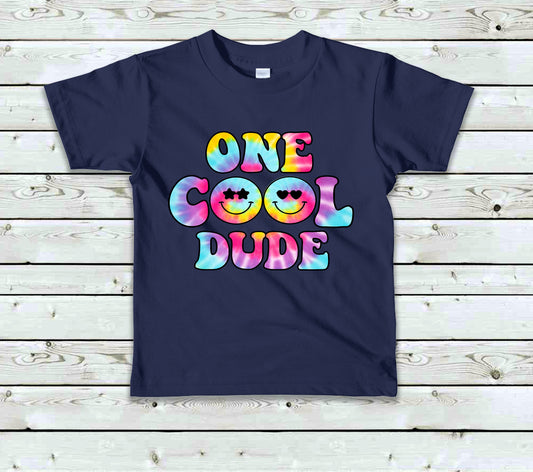 One Cool Dude Youth Unisex Tshirt