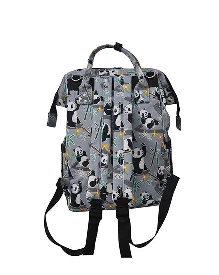 Panda Diaper / Backpack / Travel Bag