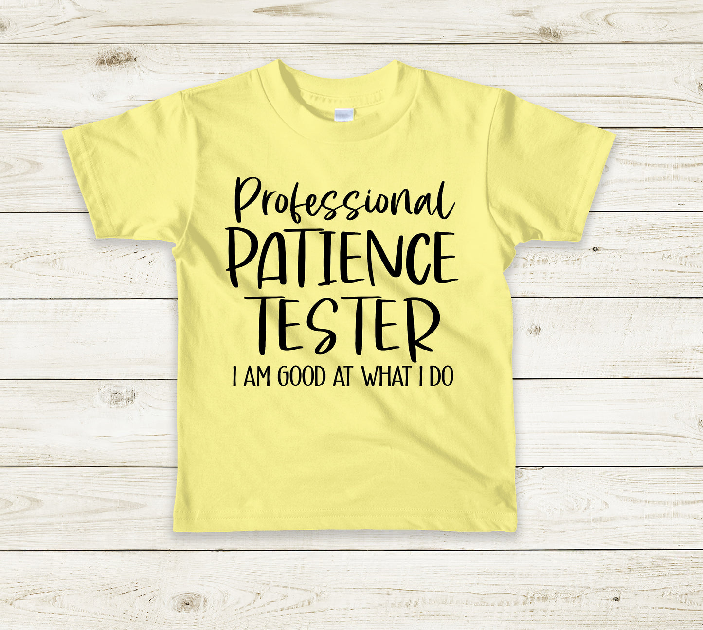 Professional Patience Tester Youth Unisex Tshirt