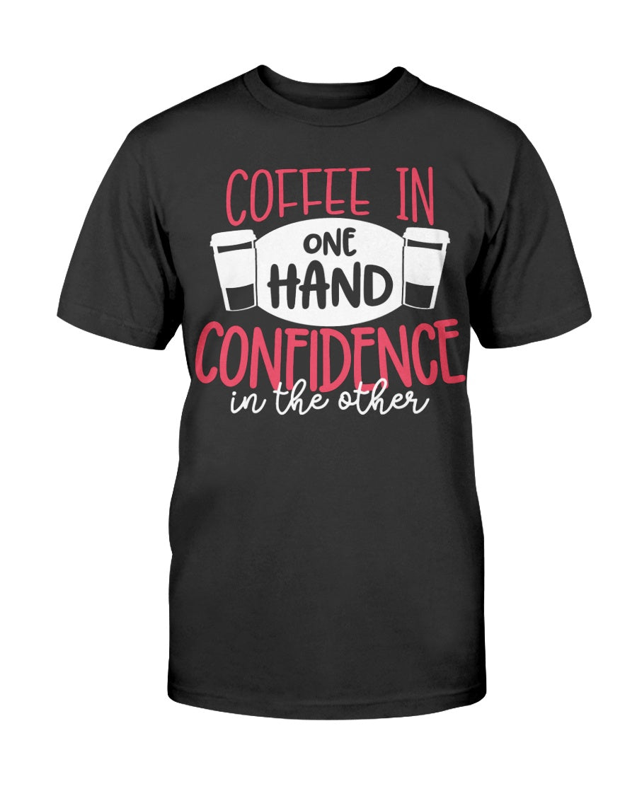 Coffee in one Hand Graphic T-Shirt