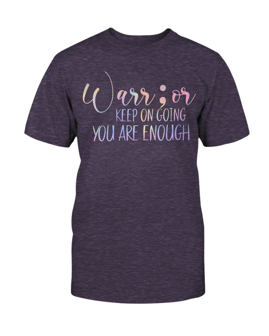 Warrior (Semi Colon) Graphic T-Shirt