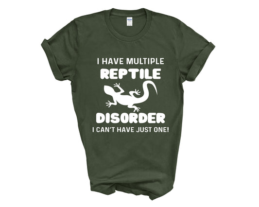 Reptile Disorder Unisex Tshirt