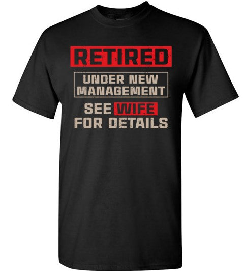 Retired Mens Graphic Tshirt