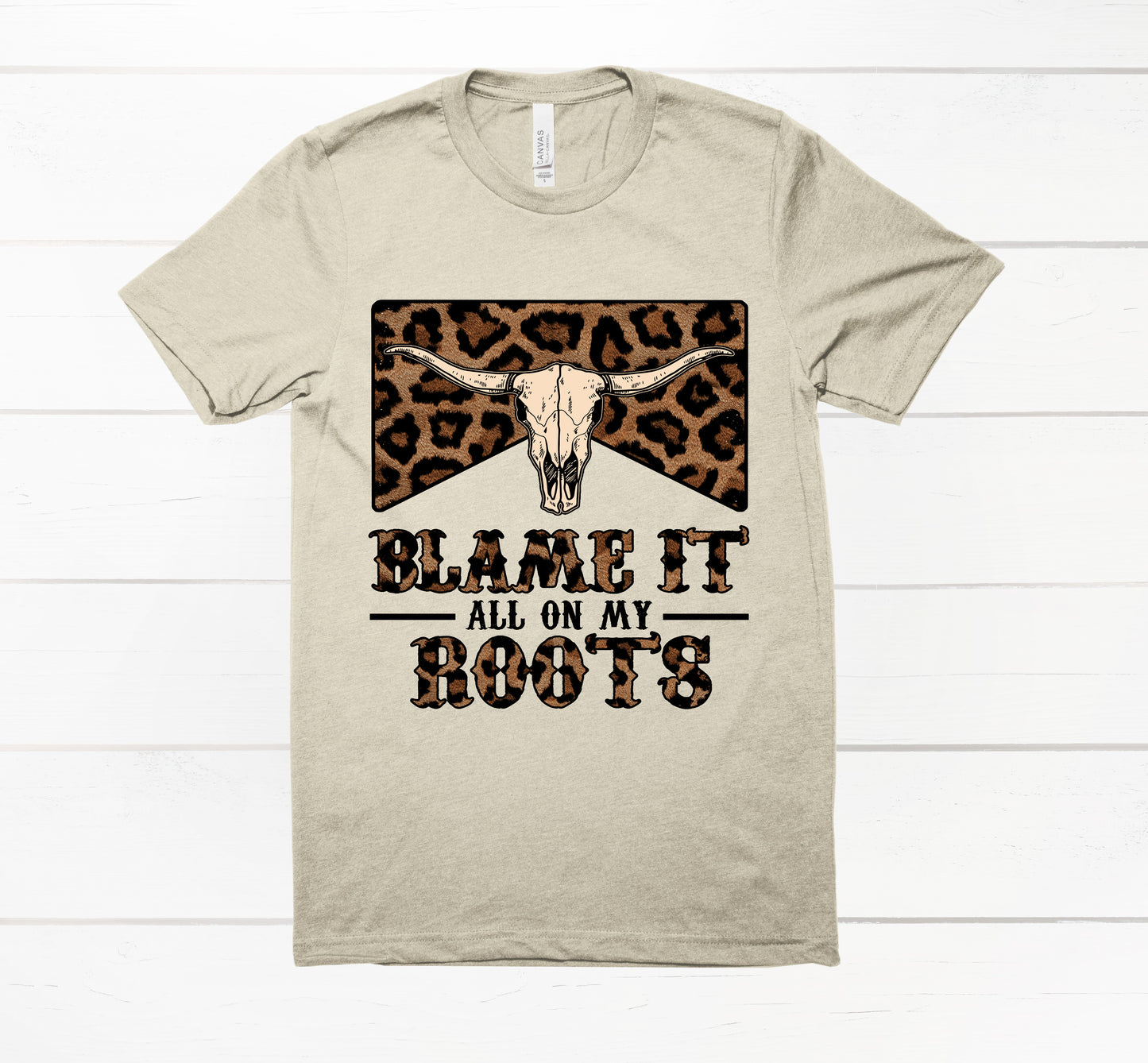 Blame it all on my Roots Graphic Tshirt