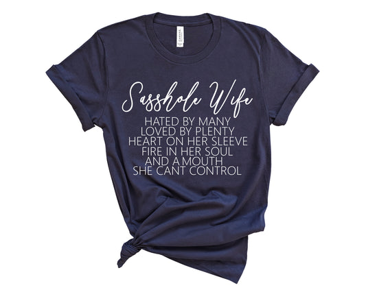 Sasshole Wife T-Shirt