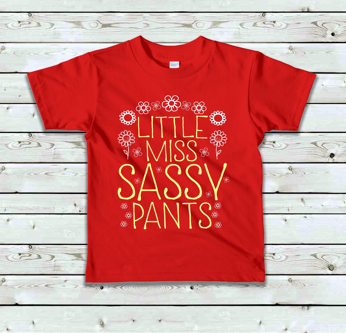 Little Miss Sassy Pants Youth Unisex Tshirt